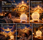 ✝️🌟 Nativity Christmas 5D Projection Light