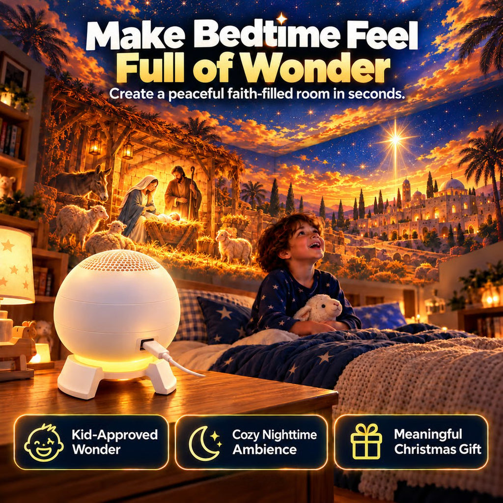 ✝️🌟 Nativity Christmas 5D Projection Light