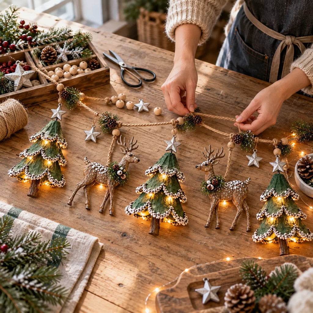 Woodland Christmas Garland