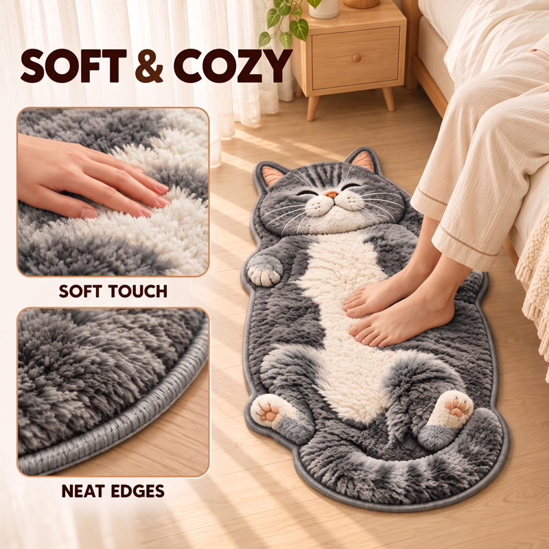 Cat-Shaped Floor Mat