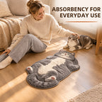 Cat-Shaped Floor Mat