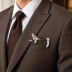 ✨ Luxury Sculpted Animal Brooch – Premium Statement Piece for Suits & Blazers