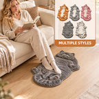 Cat-Shaped Floor Mat
