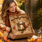 Autumn Cat Swing Wall Deco