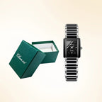Fashion Ceramic Square Quartz Watch, watch for couples