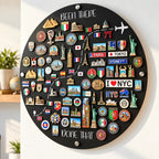 🌎✨Travel Magnet Board - 💕Every Magnet Has a Story. Every Journey Deserves a Place