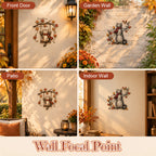 Autumn Cat Swing Wall Deco